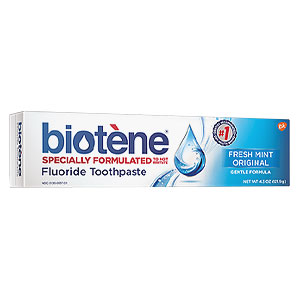 Biotene Fluoride Toothpaste - Fresh Mint Original - 4.3oz